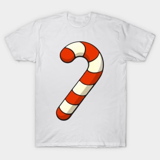 Christmas candy cane T-Shirt